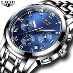 New Watches Men Luxury Brand LIGE