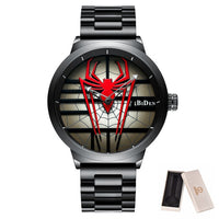 Fashion Sytlish Men Casual Watch Red Spider