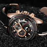 LIGE Mens Watches Top Brand Luxury Quartz
