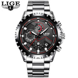 LIGE Watch Men's Fashion Sport