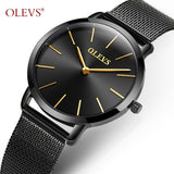 OLEVS Women Luxury Quartz Watches Rose Gold Watchcase