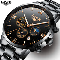 Relojes LIGE Mens Watch