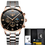 Relojes LIGE Mens Watch