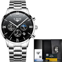 Relojes LIGE Mens Watch