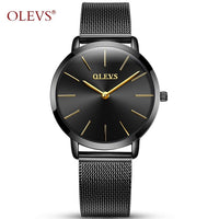 OLEVS Women Luxury Quartz Watches Rose Gold Watchcase