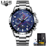 LIGE Watch Men's Fashion Sport