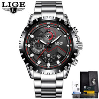 LIGE Watch Men's Fashion Sport