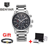 Benyar Men Watch Top Brand Luxury